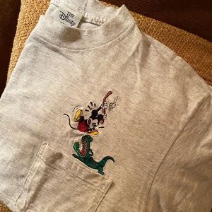 Disney pocket t-shirt Mickey/Alligator
